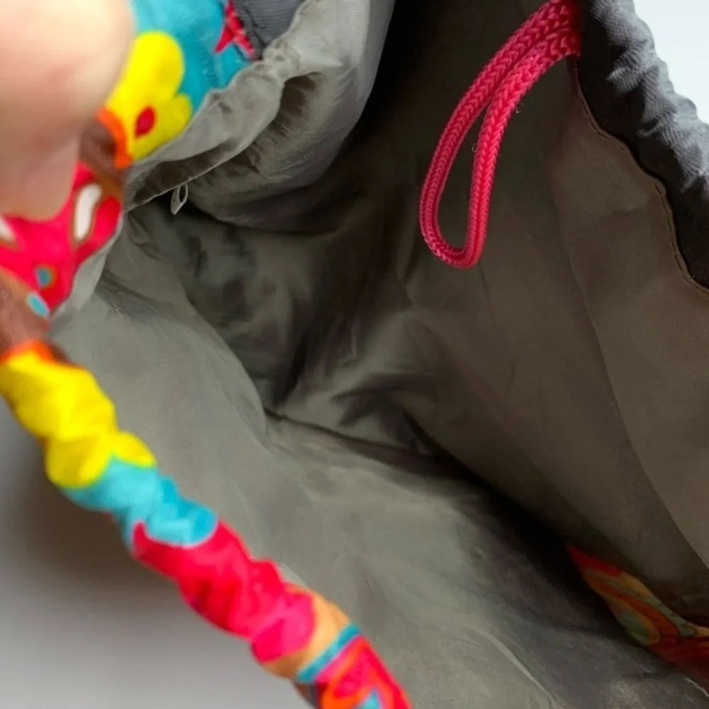 Colorful Cinch Bag Backpack Pool Gym Camp School